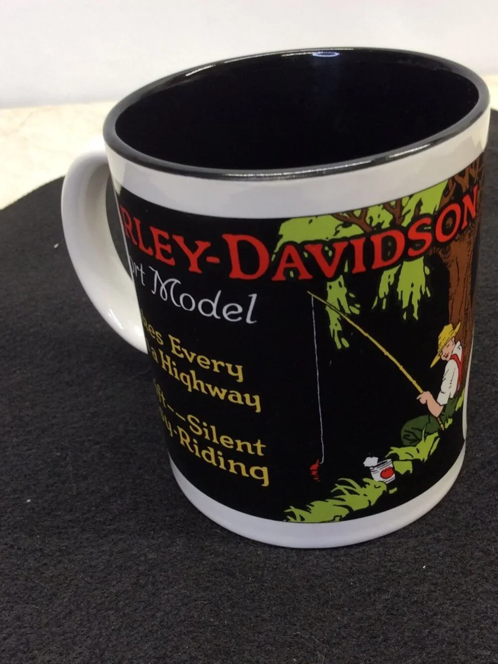 Vintage Harley Davidson 1993 Mug Throwback Sport Model